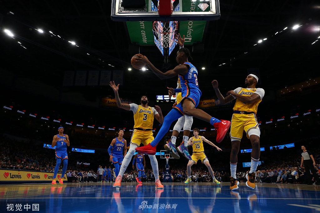 [NBA常规赛]湖人115-123雷霆