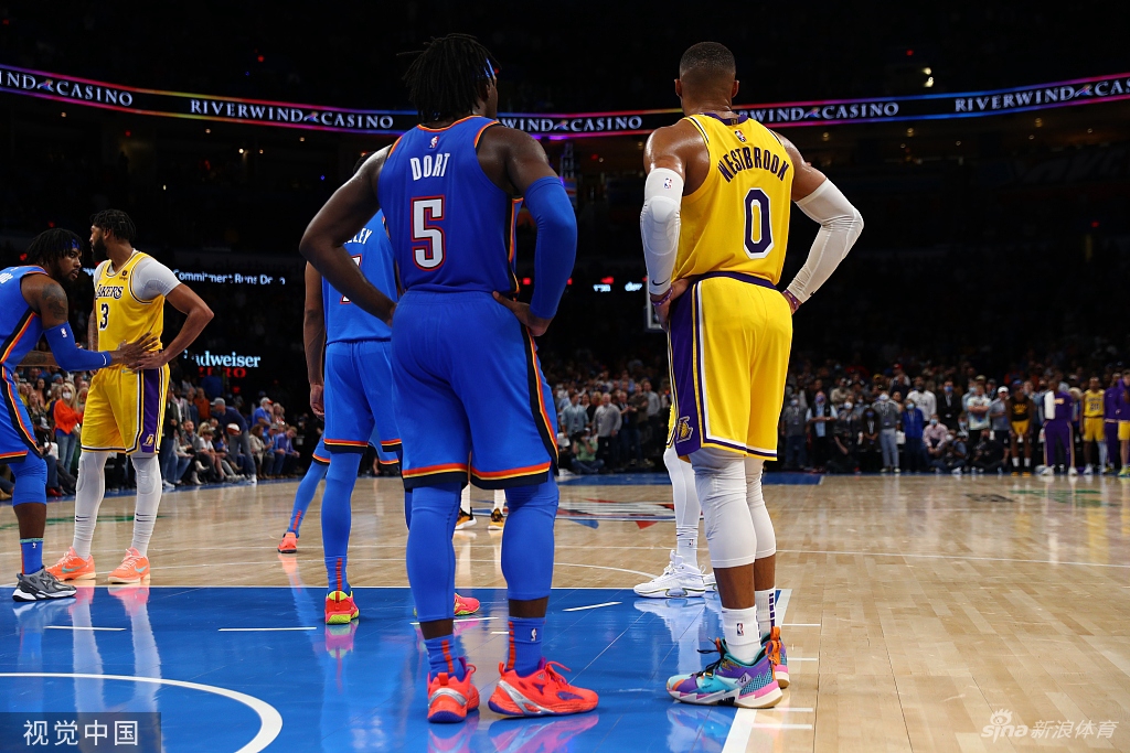 [NBA常规赛]湖人115-123雷霆