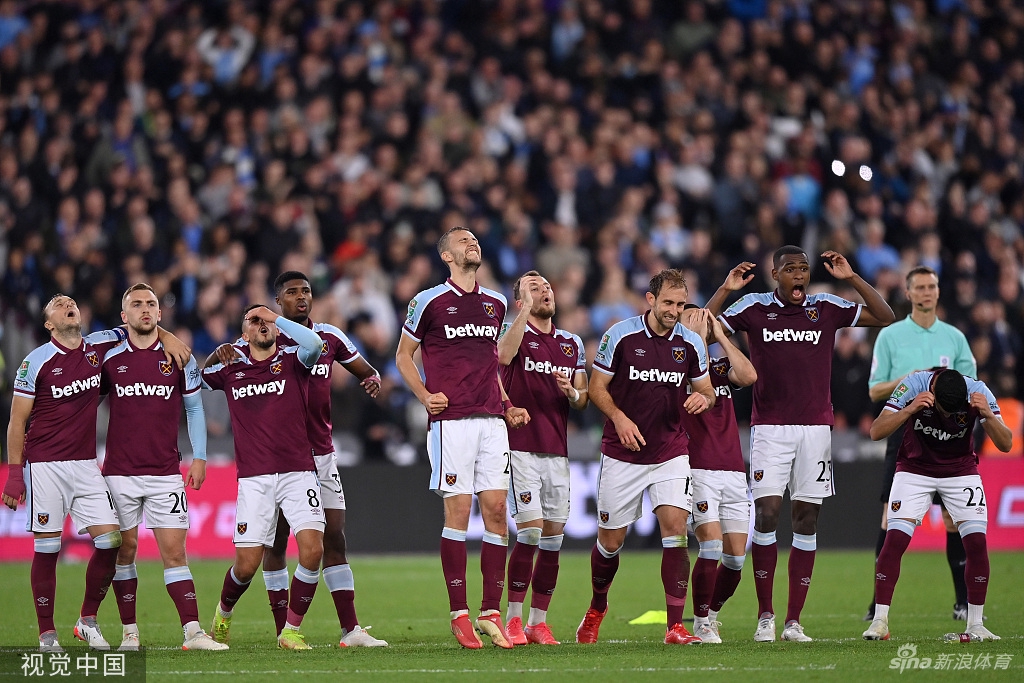 [联赛杯]曼城点球大战负西汉姆