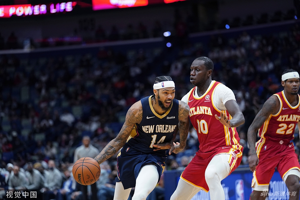 [NBA常规赛]老鹰102-99鹈鹕