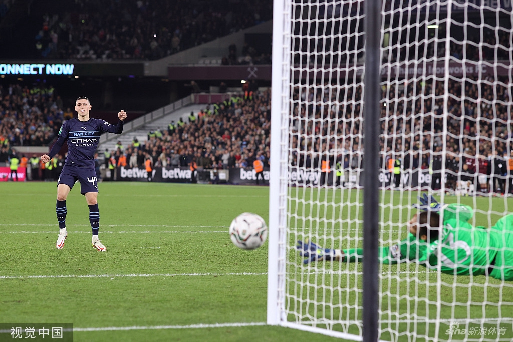 [联赛杯]曼城点球大战负西汉姆