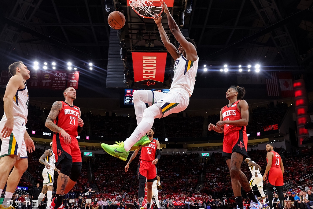 [NBA常规赛]爵士122-91火箭