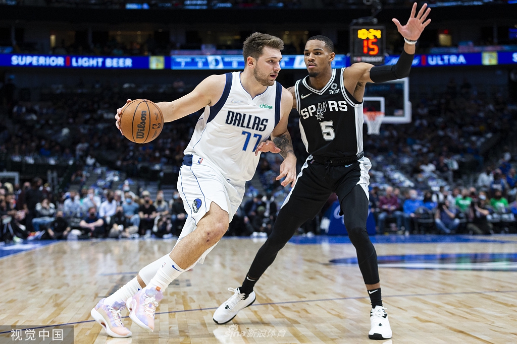 [NBA常规赛]马刺99-104独行侠