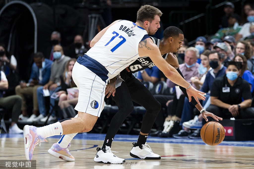 [NBA常规赛]马刺99-104独行侠