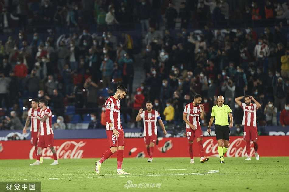 [西甲]莱万特2-2马德里竞技