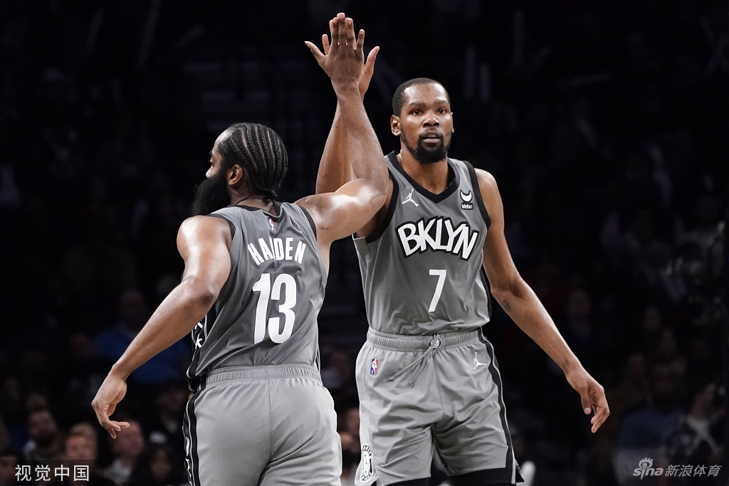 [NBA常规赛]活塞91-117篮网 杜兰特遭驱逐