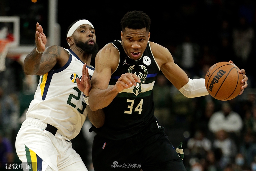 [NBA常规赛]爵士107-95雄鹿