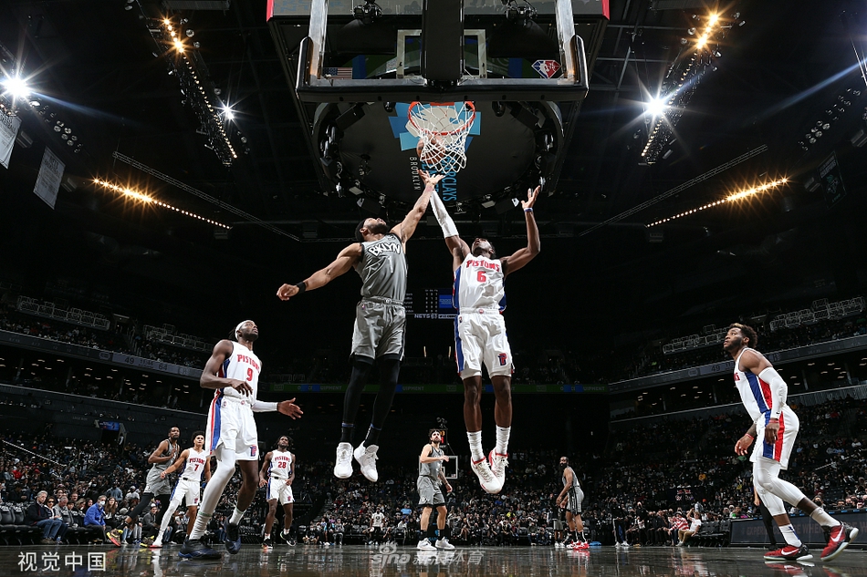 [NBA常规赛]活塞91-117篮网 杜兰特遭驱逐