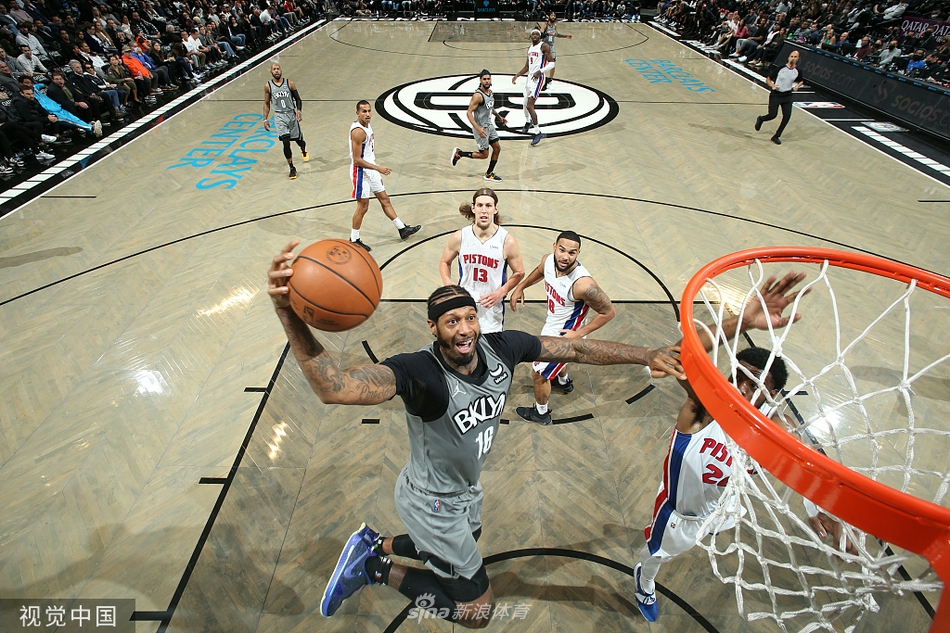 [NBA常规赛]活塞91-117篮网 杜兰特遭驱逐