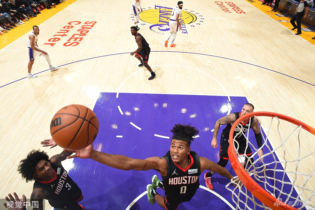 [NBA]火箭85-95湖人 詹姆斯15分8助攻