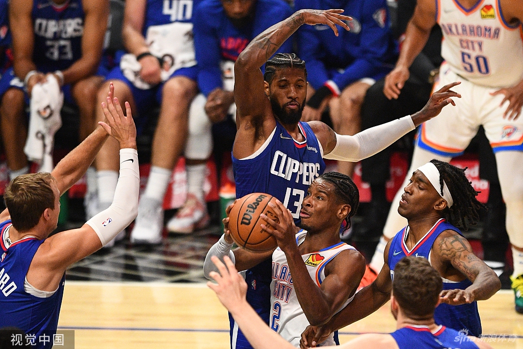 [NBA]雷霆94-99快船 泡椒32分7助攻