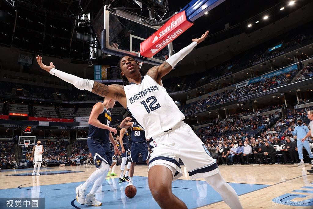 [NBA常规赛]掘金97-106灰熊