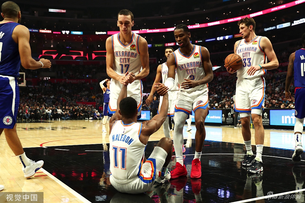 [NBA]雷霆94-99快船 泡椒32分7助攻