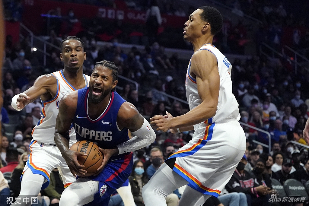 [NBA]雷霆94-99快船 泡椒32分7助攻