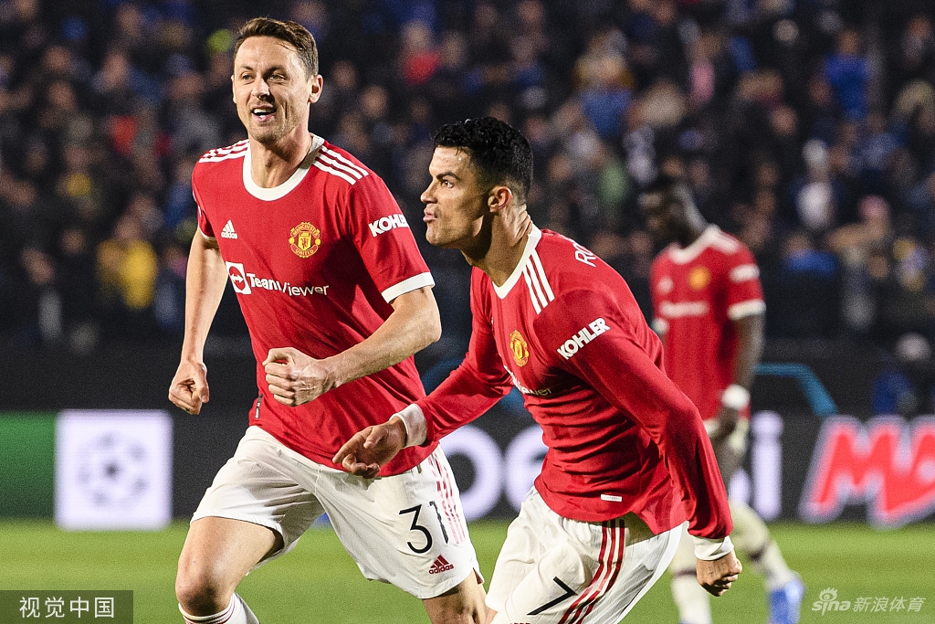 [欧冠]亚特兰大2-2曼联 C罗梅开二度