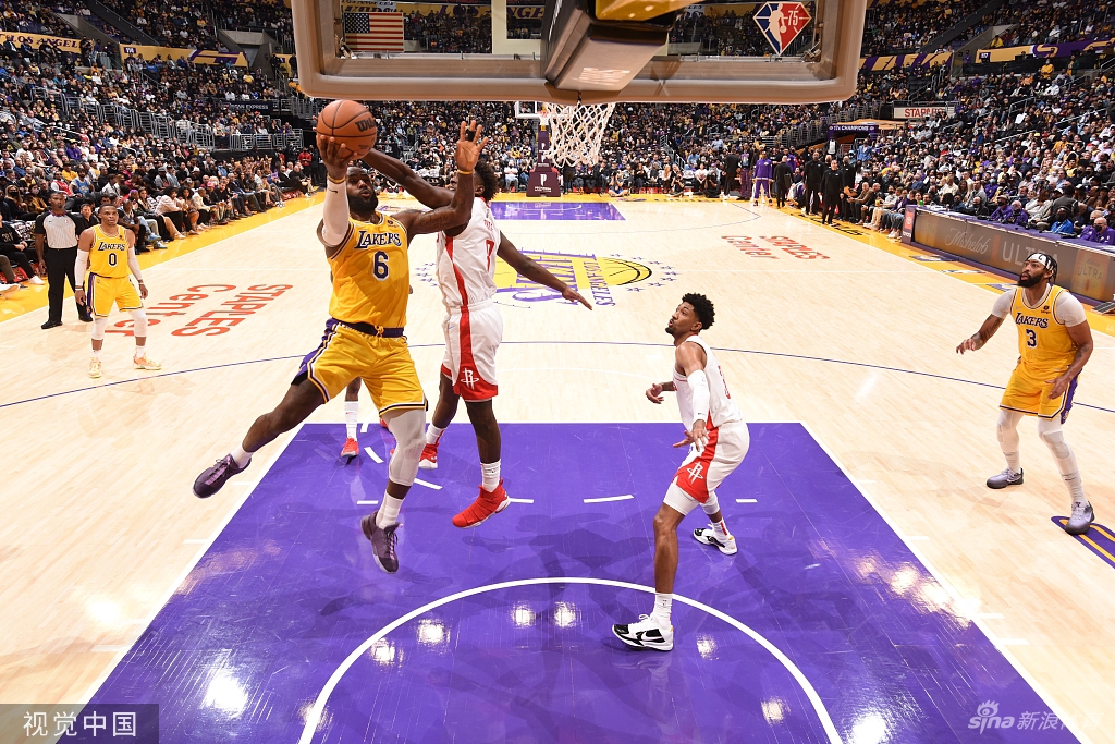 [NBA]火箭117-119湖人 詹皇30+10