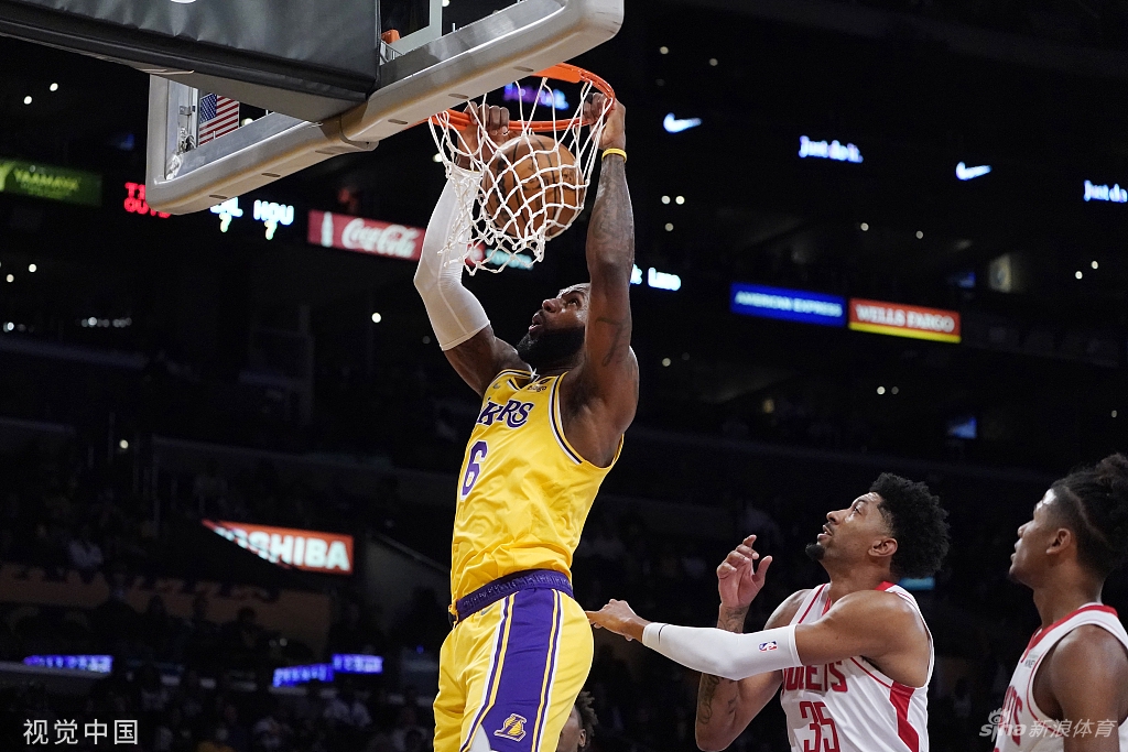 [NBA]火箭117-119湖人 詹皇30+10