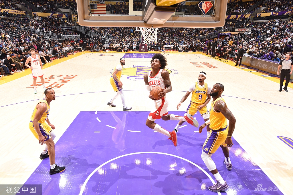 [NBA]火箭117-119湖人 詹皇30+10