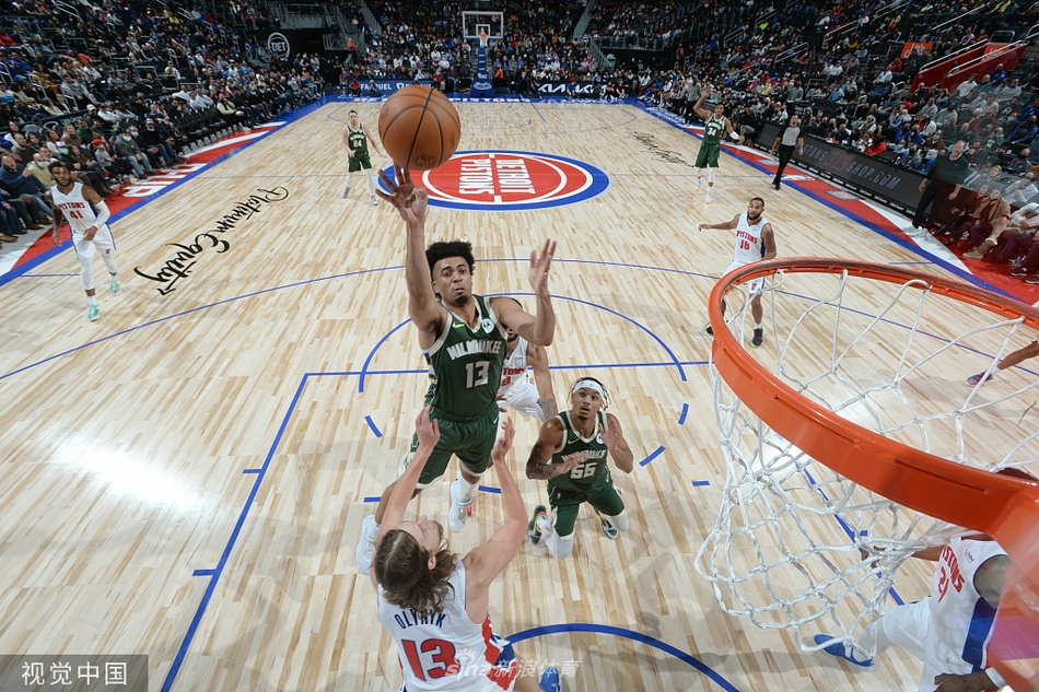 [NBA常规赛]雄鹿117-89活塞