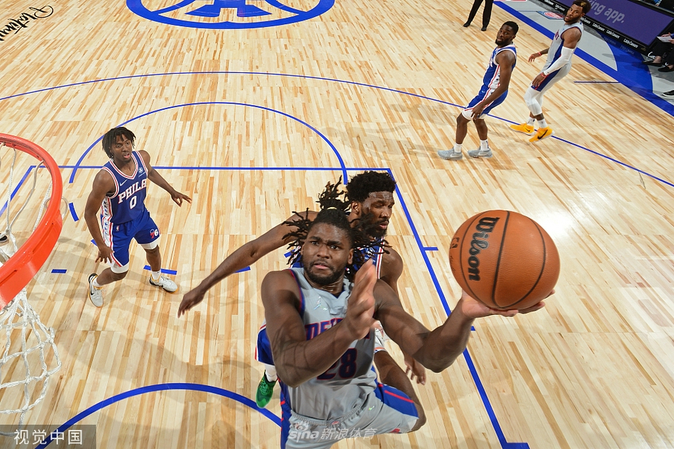 [NBA常规赛]76人109-98活塞