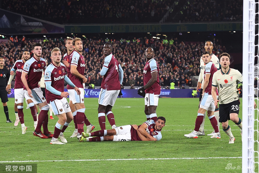 [英超]利物浦客场2-3西汉姆 阿利松自摆乌龙