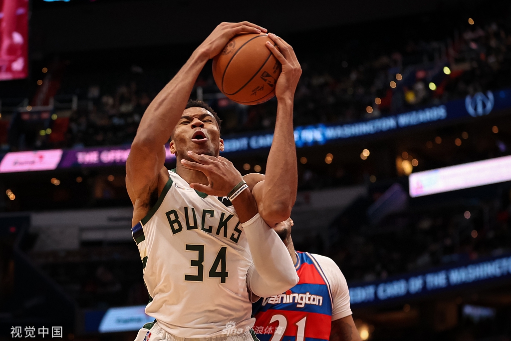 [NBA常规赛]雄鹿94-101奇才