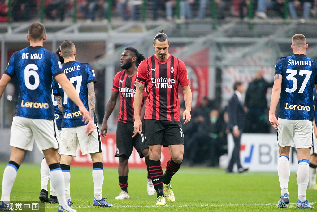 [意甲米兰德比]AC米兰1-1国米 劳塔罗失点