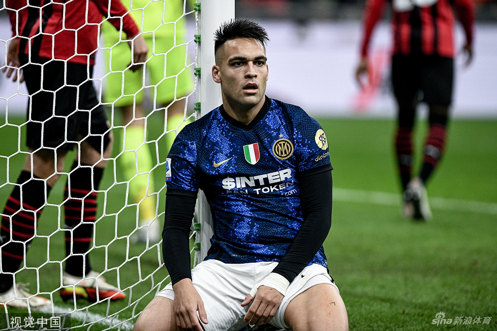 [意甲米兰德比]AC米兰1-1国米 劳塔罗失点