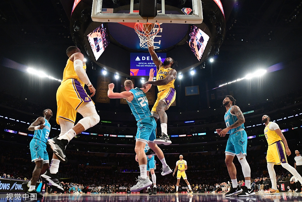 [NBA常规赛]黄蜂vs湖人