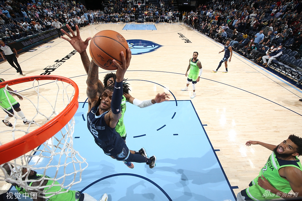 [NBA常规赛]森林狼118-125灰熊