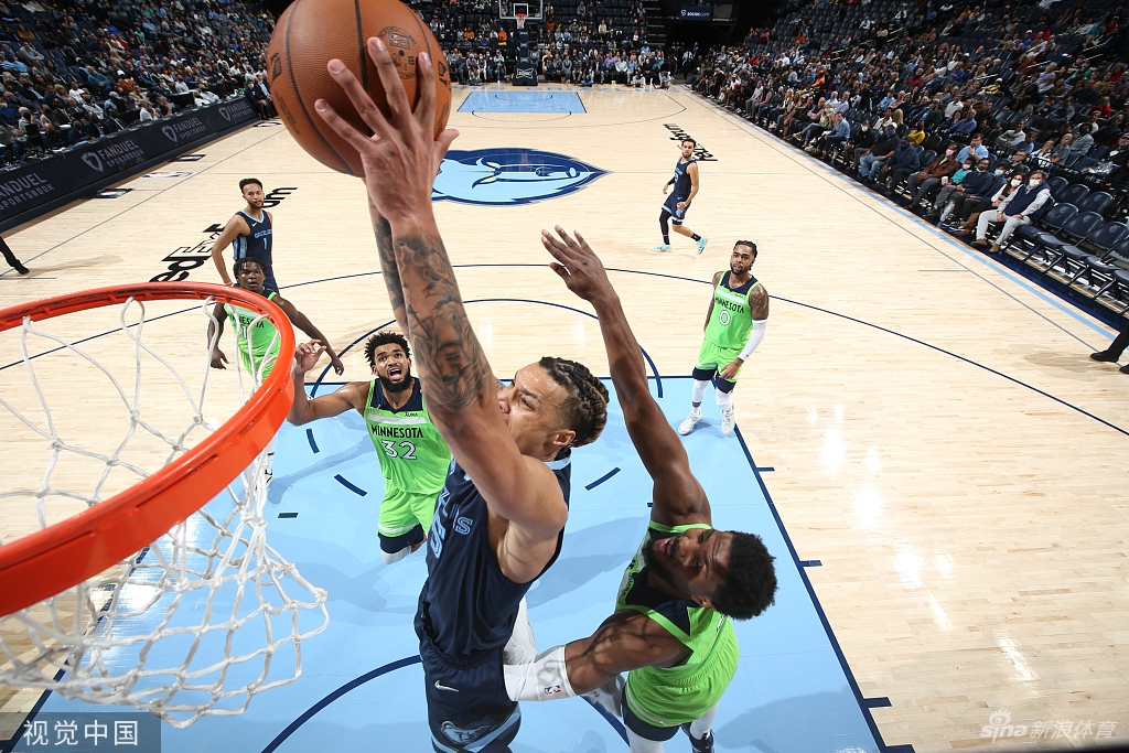 [NBA常规赛]森林狼118-125灰熊