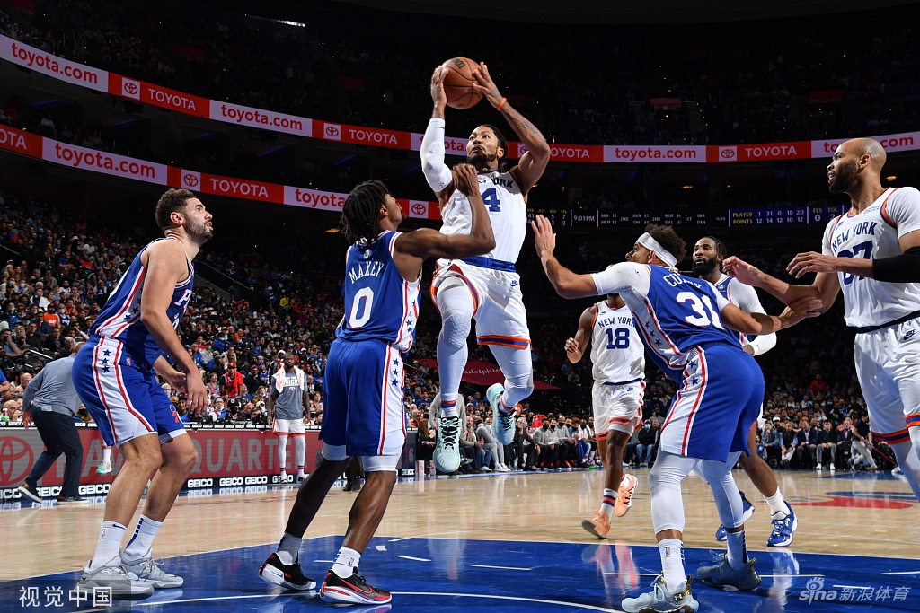 [NBA常规赛]尼克斯103-96胜76人