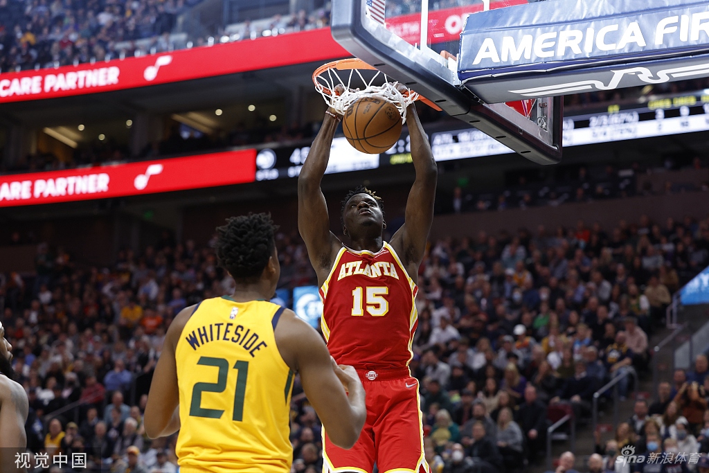 [NBA常规赛]老鹰98-110爵士
