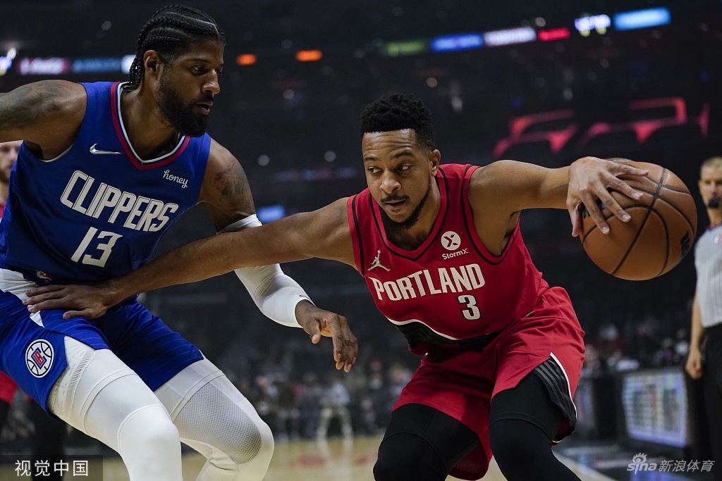 [NBA常规赛]开拓者109-117快船