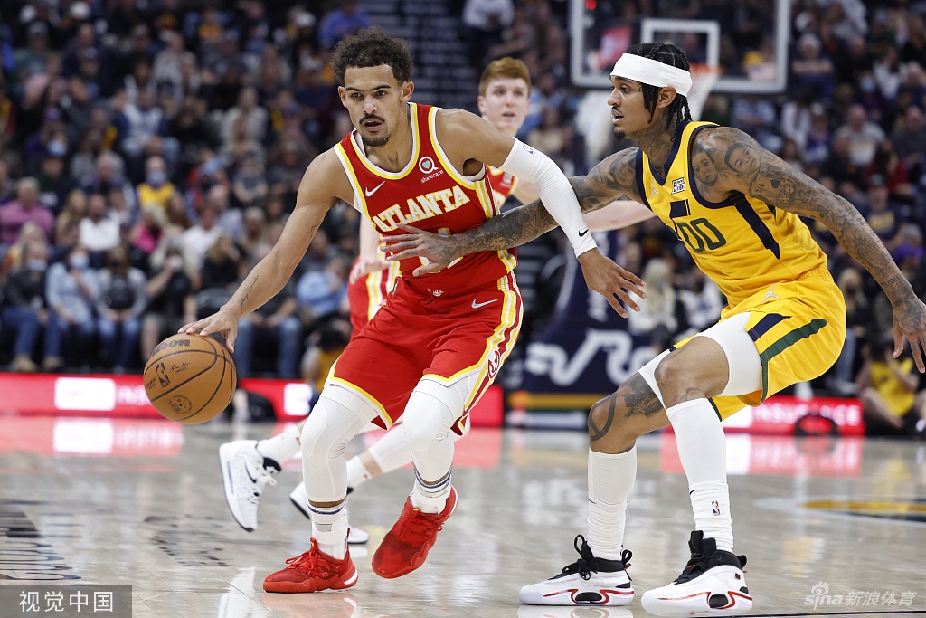 [NBA常规赛]老鹰98-110爵士