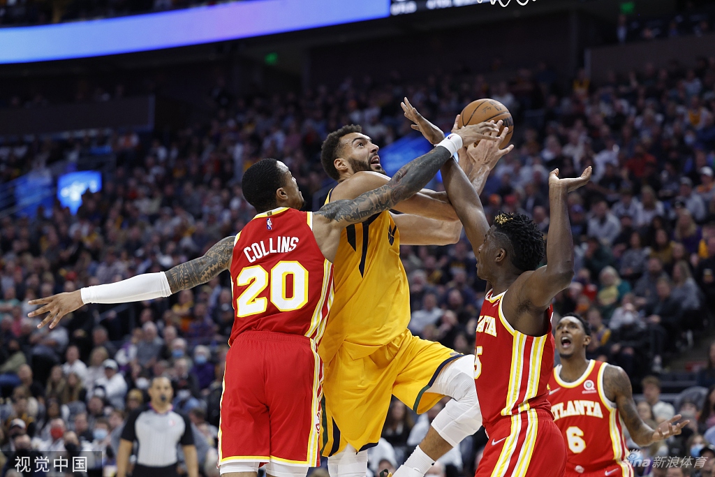 [NBA常规赛]老鹰98-110爵士