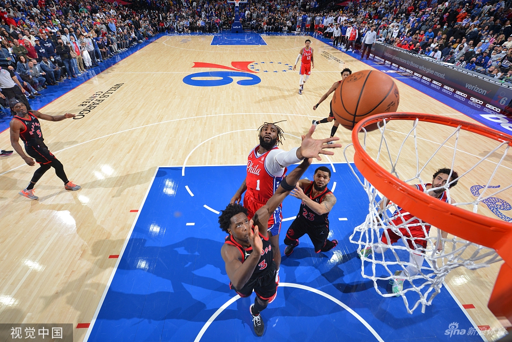 [NBA常规赛]猛龙115-109胜76人