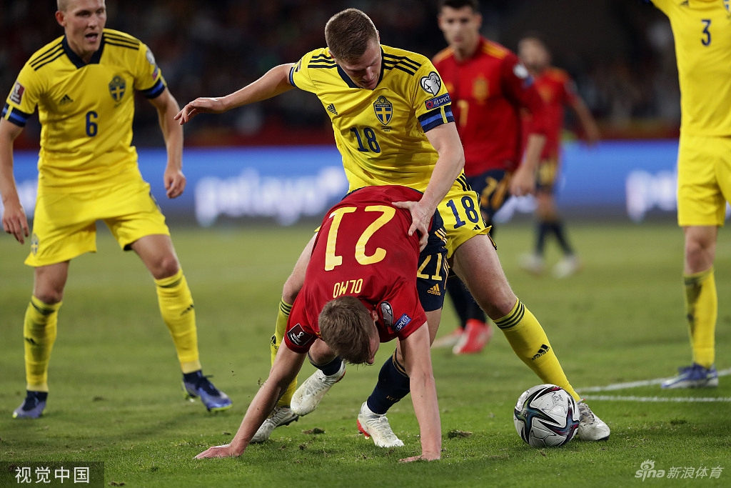 [世预赛]莫拉塔绝杀西班牙1-0瑞典 晋级世界杯