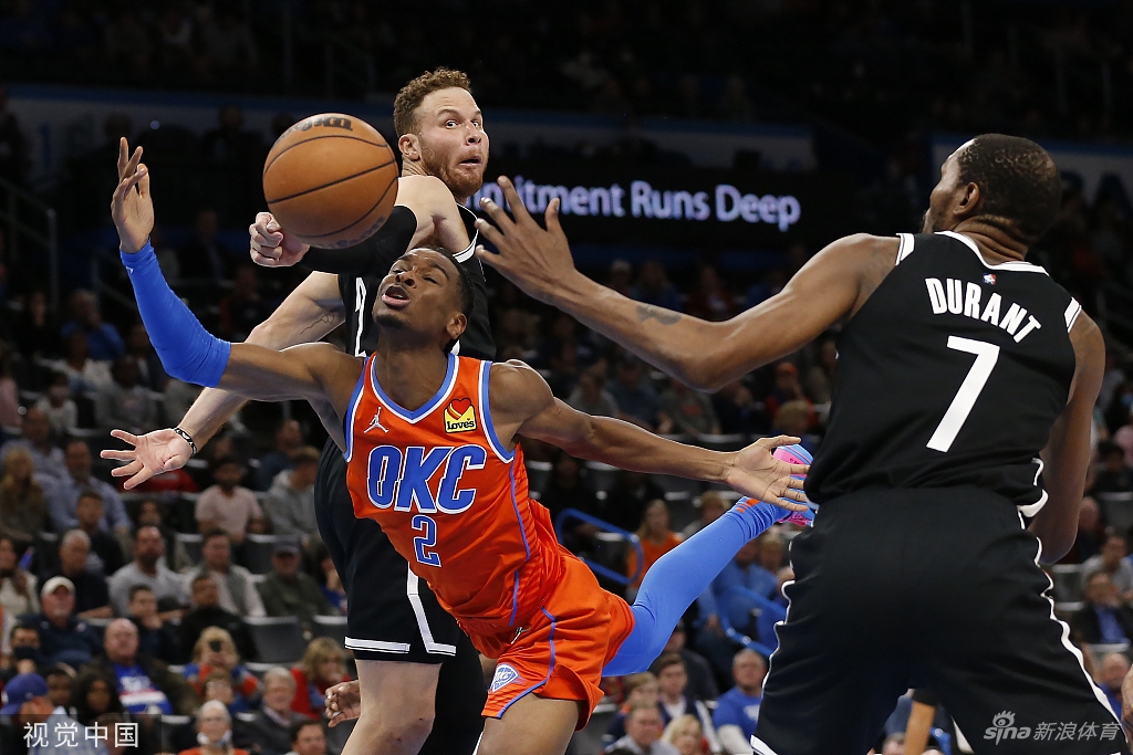 [NBA常规赛]篮网120-96雷霆