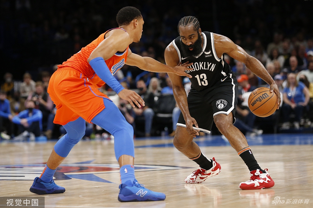 [NBA常规赛]篮网120-96雷霆