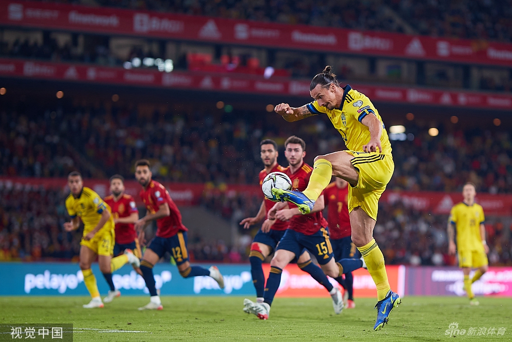 [世预赛]莫拉塔绝杀西班牙1-0瑞典 晋级世界杯