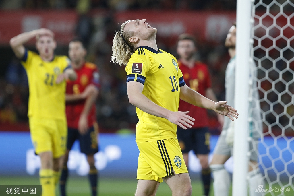 [世预赛]莫拉塔绝杀西班牙1-0瑞典 晋级世界杯
