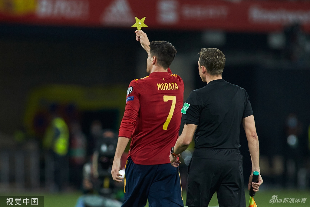 [世预赛]莫拉塔绝杀西班牙1-0瑞典 晋级世界杯