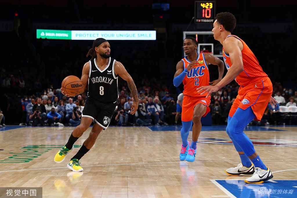 [NBA常规赛]篮网120-96雷霆