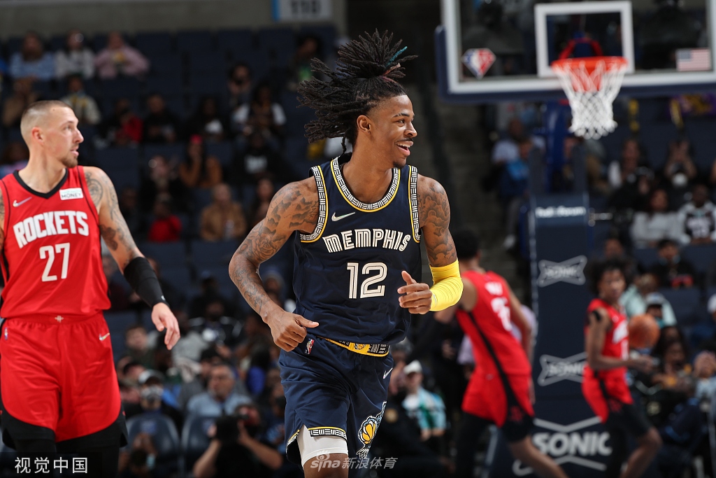 [NBA常规赛]火箭负灰熊吃12连败