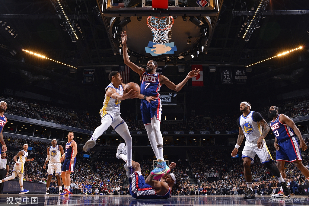 [NBA]勇士117-99篮网 库里37分力压KD哈登