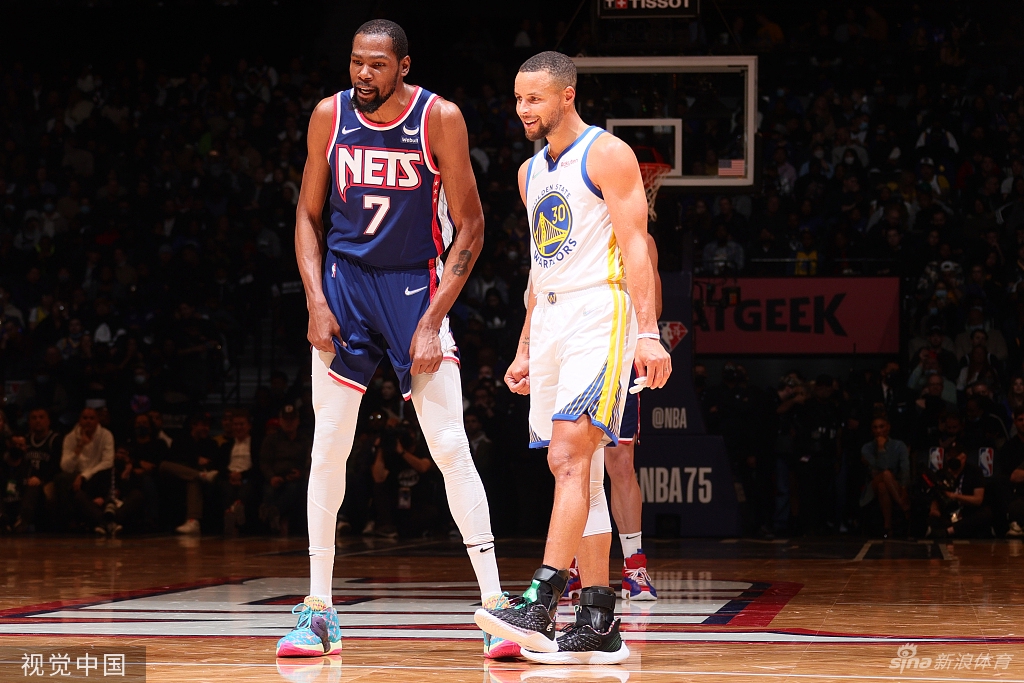 [NBA]勇士117-99篮网 库里37分力压KD哈登