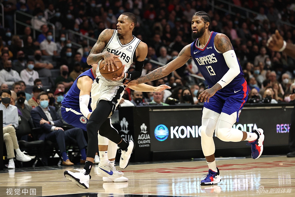 [NBA常规赛]马刺92-106快船