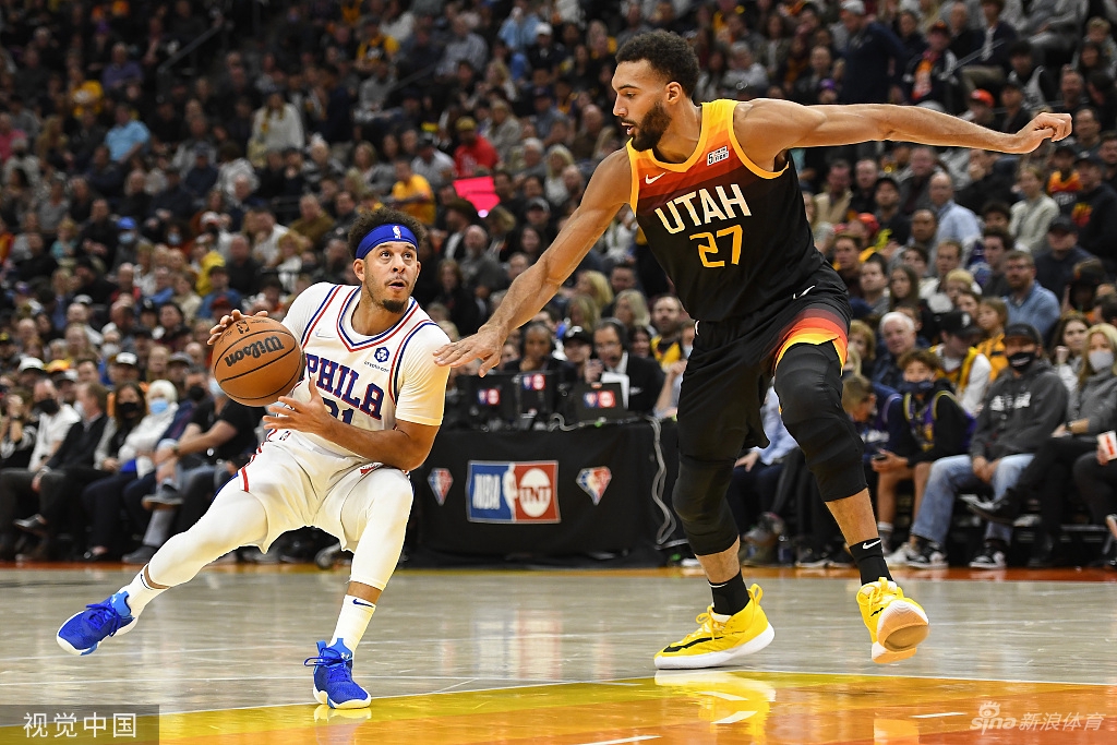 [NBA常规赛]76人85-120爵士