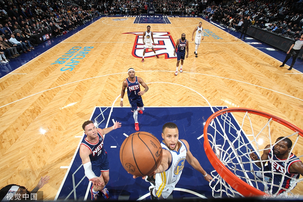 [NBA]勇士117-99篮网 库里37分力压KD哈登